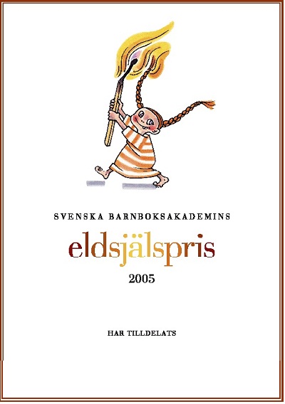 Eldsj&auml;lsprisdiplomet designat av Gunna Gr&auml;hs