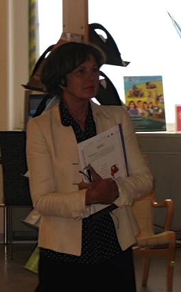 Marianne von Baumgarten-Lindberg mottar Eldsjälspriset 2008