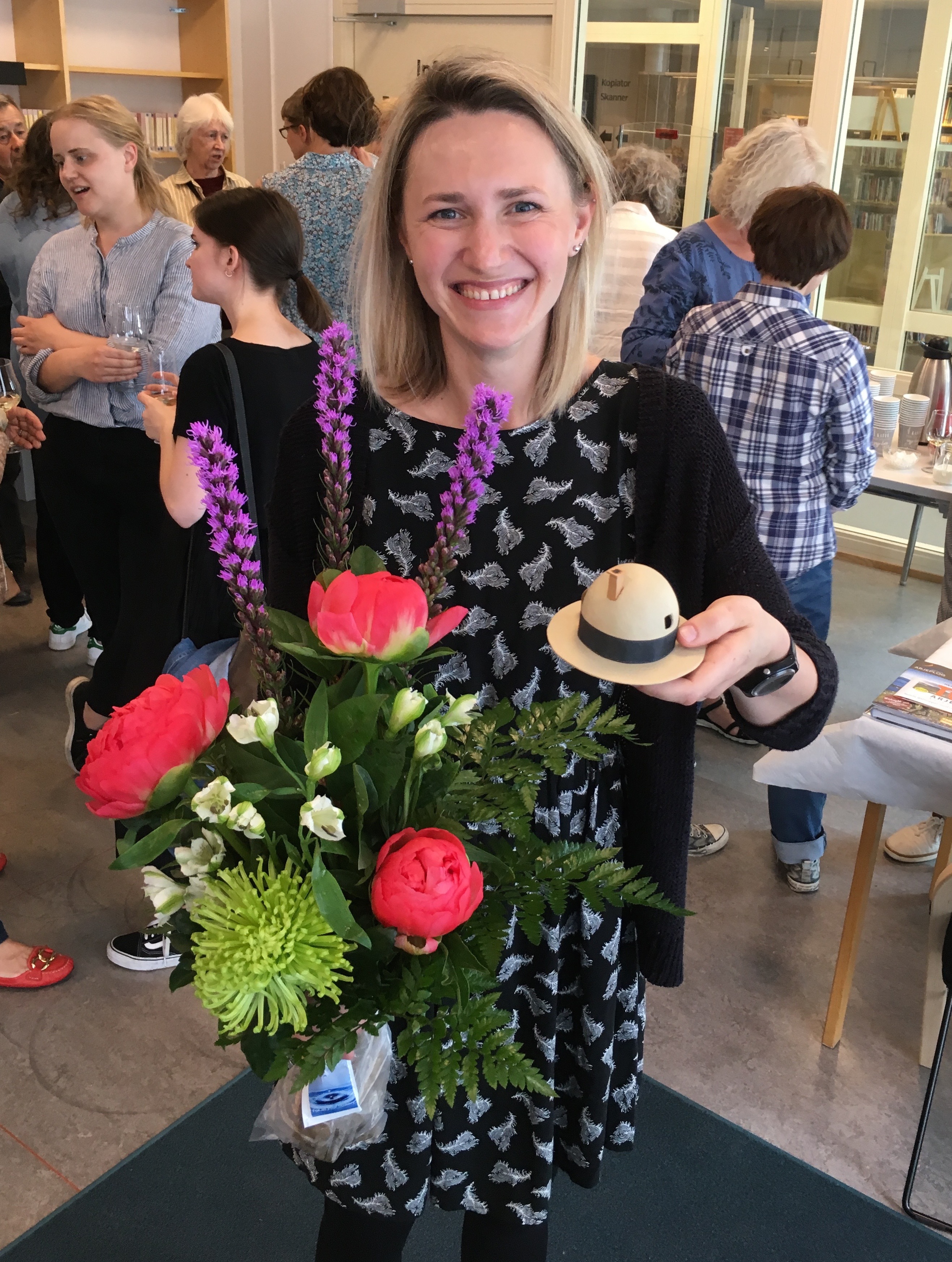 Nadja Kandrusevich-Shidlovskaya, mottagare av Eldsj&auml;spriset 2018.
