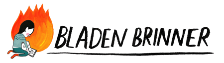 Bladen brinner