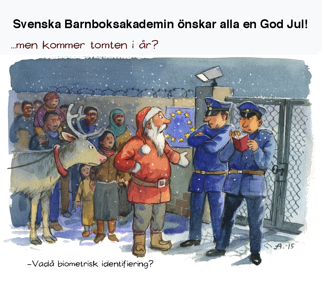 God Jul &ouml;nskar Svenska Barnboksakademin